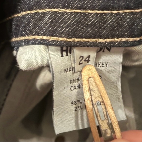 NWT HUDSON PETITE SIGNATURE BOOTCUT JEANS SIZE 24 - Picture 8 of 15